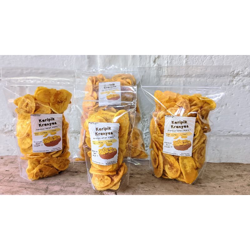 

KRIPIK KRENYES (Varian Pisang)