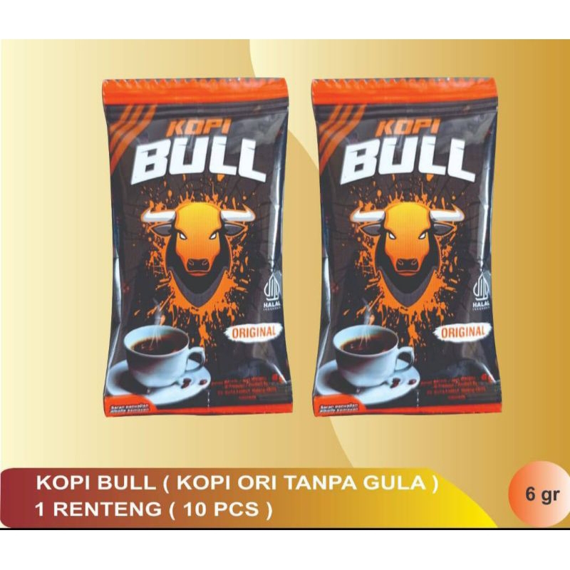 

kopi sachet bull original special 6gr rentengan termurah
