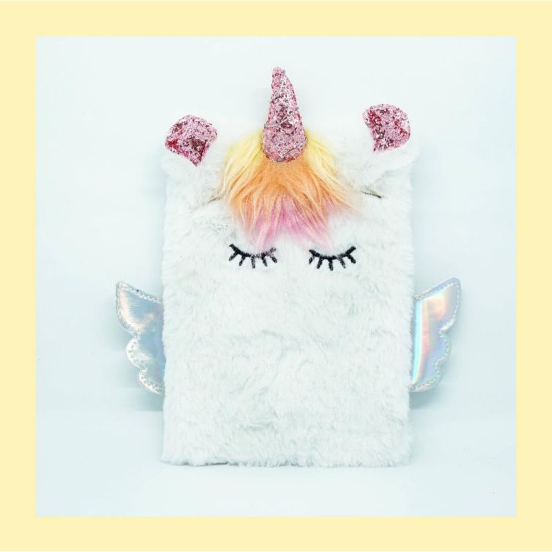 

notebook unicorn fur 7344