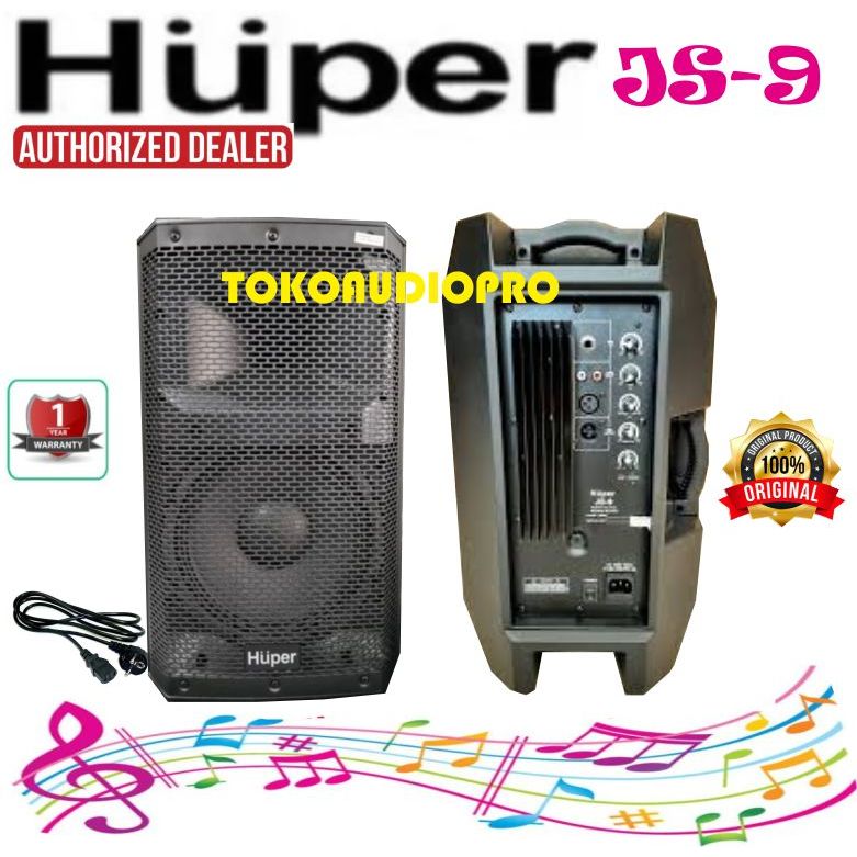 Speaker Aktif Huper JS9 10-Inch Aktif Speaker huper Js-9
