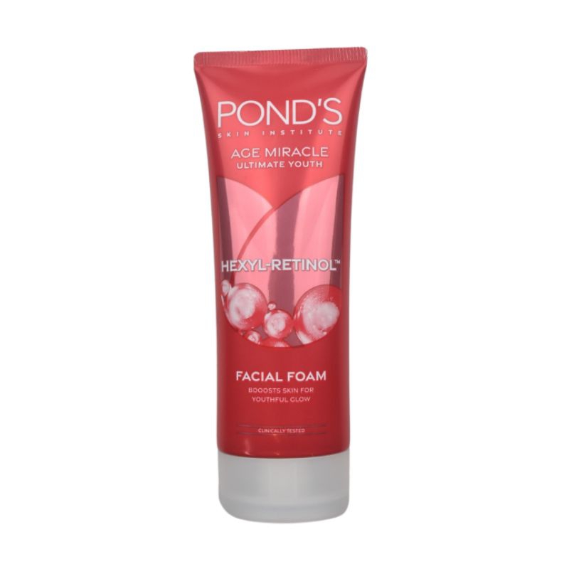 PONDS FACIAL FOAM AGE MIRACLE 100G / PONDS FACIAL FOAM ANTI AGING / PONDS FACIAL TREATMENT / PONDS A