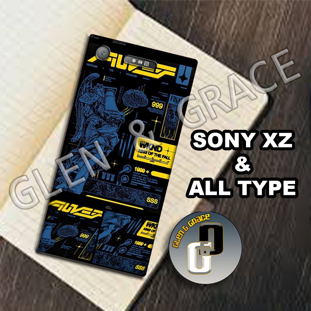G4 - Case SONY XPERIA XZ / XZ1 / XZ2 / XZ3 - Bahan karet lentur - Motif AESTHETIC - Softcase SONY XP