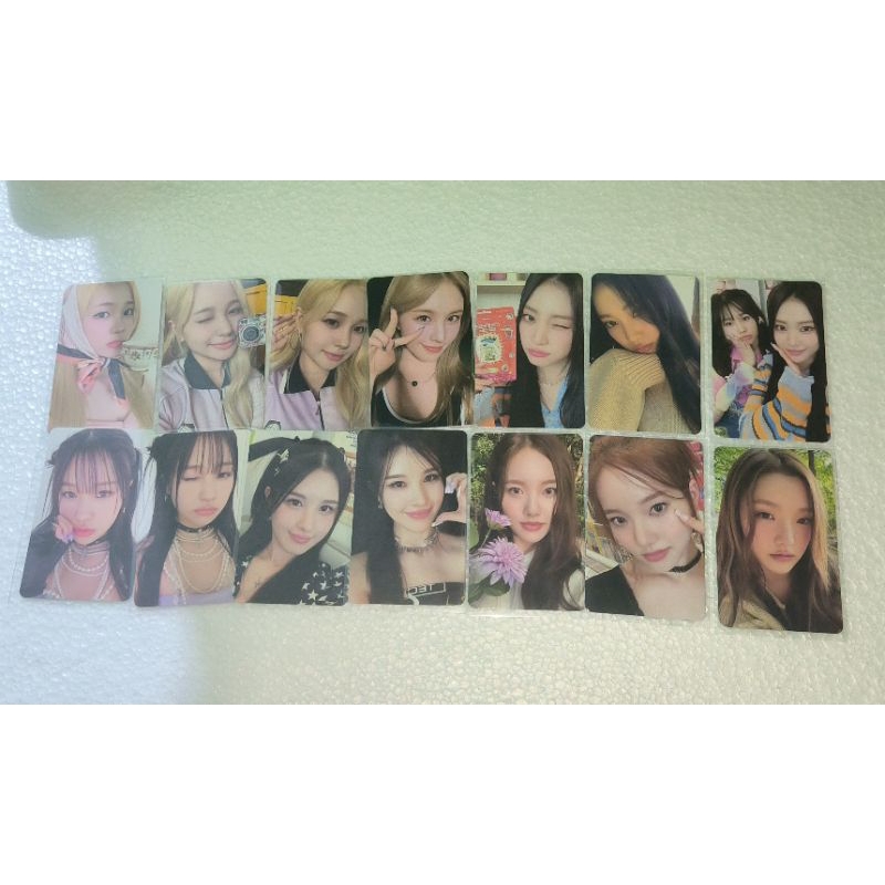 Photocard Weeekly Soojin Monday Soeun Jihan Jaehee Zoa Jiyoon We play, PGH, PGA, Colorise, Bliss