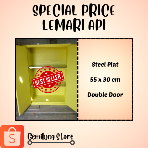 Special Price Lemari Api 55 X 30 Cm Double Door