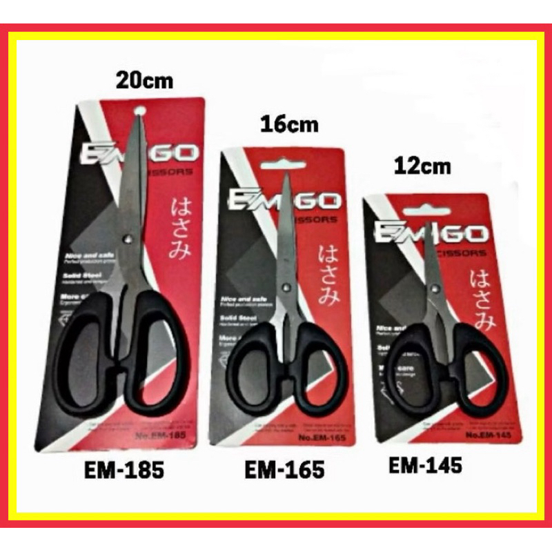 

Gunting Emigo Multi Fungsi ukuran Kecil, Tanggung, Besar | Stainless Steel