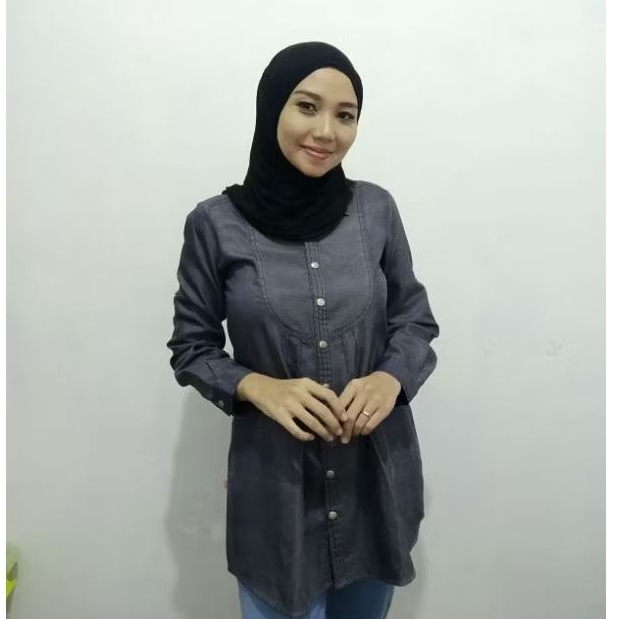 KEMEJA TUNIK RODEO (PRELOVED)