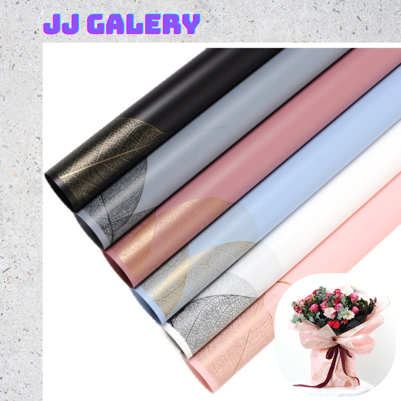 

Kertas Buket Bunga Waterproof Flower Wrapping Paper Waterproof Hand Bouquet Cellophane KB037