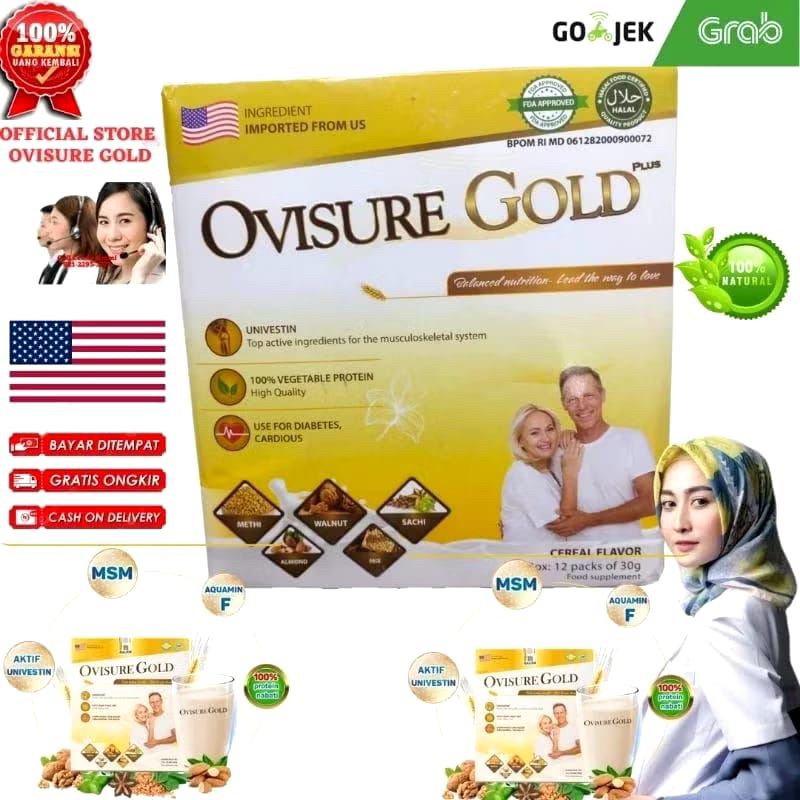 

3 Box Ovisure Gold Milk Susu Obat Tulang Dan Sendi Yg Sehat