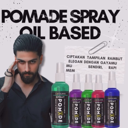 Pomade Spray/pomade/pomade pria / Pomade Cair / Pomade pria 60 mL /Serum Rambut/Plus vitamin
