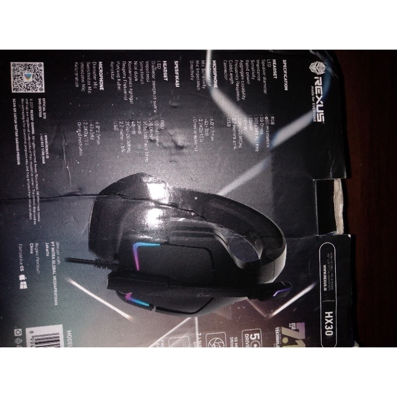 Headset Gaming Rexus