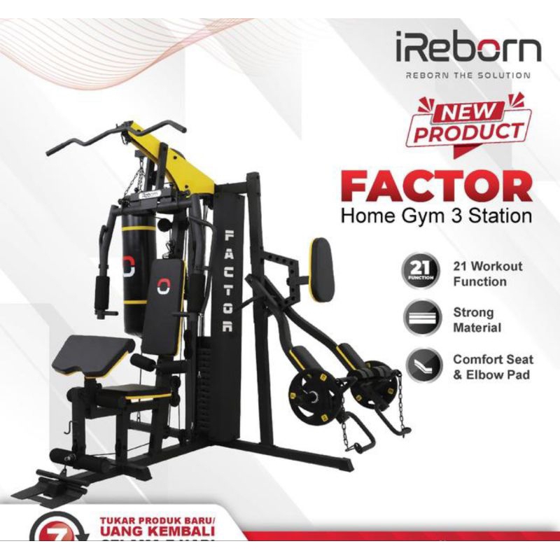 Alat Fitness HomeGym 3 sisi