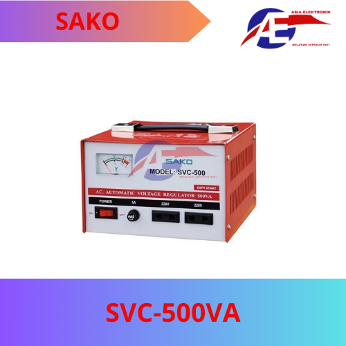 Stabilizer Listrik SAKO SVC 500 VA