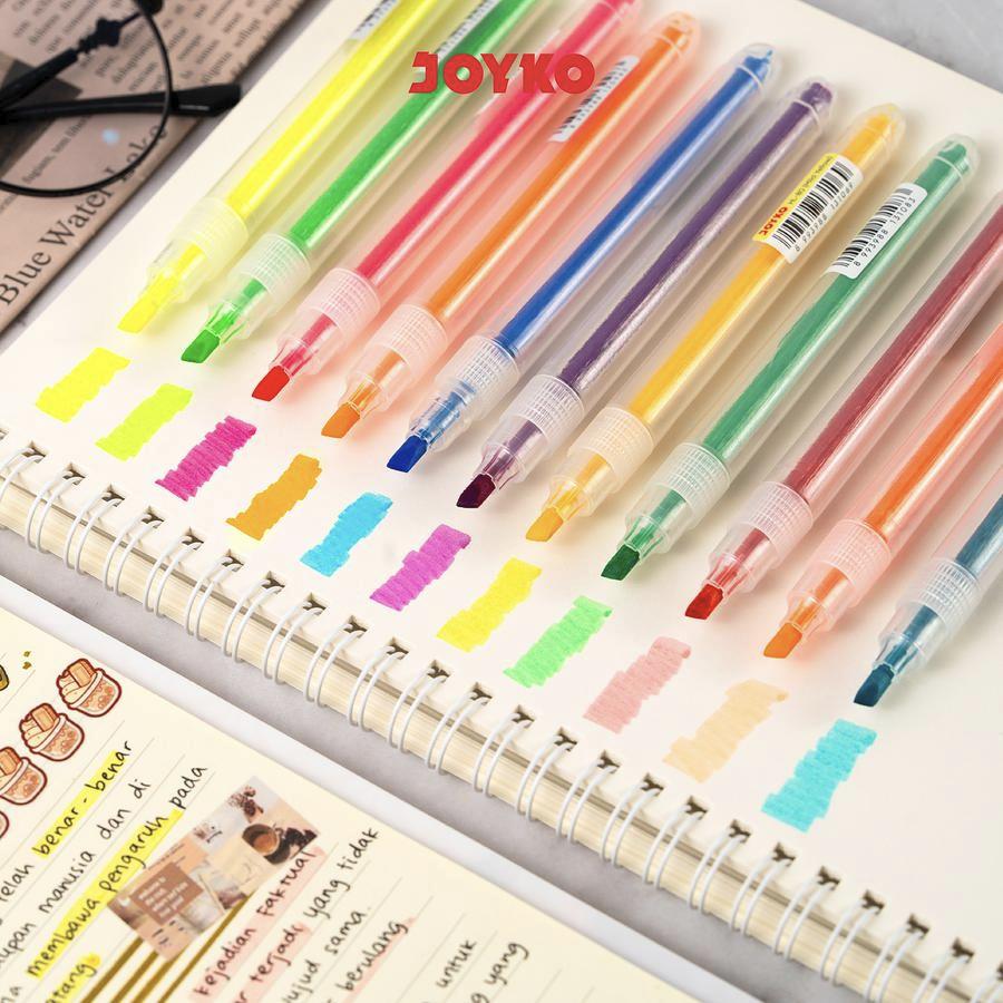 

Highlighter Penanda Berwarna Joyko HL-73 ~ 84