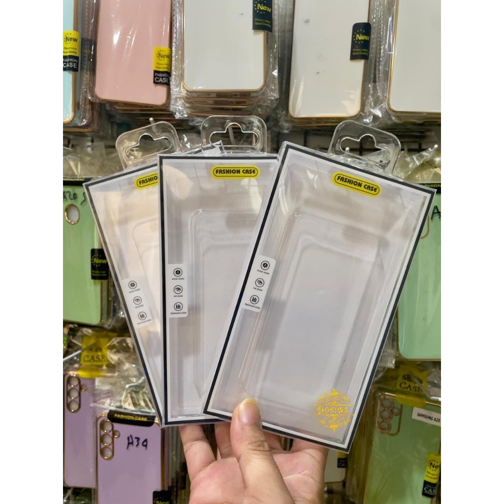 Packingan Mika Case HP Packingan Casing HP Universal Packing Plastik Phone Case bisa Cetak Nama Toko