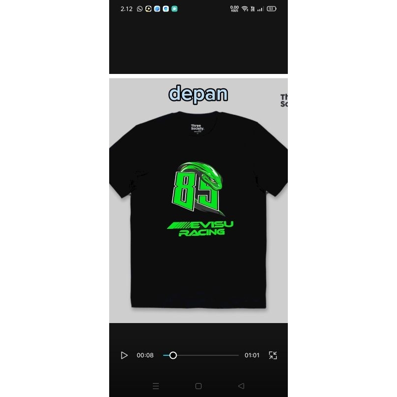 kaos custom yibo evisu