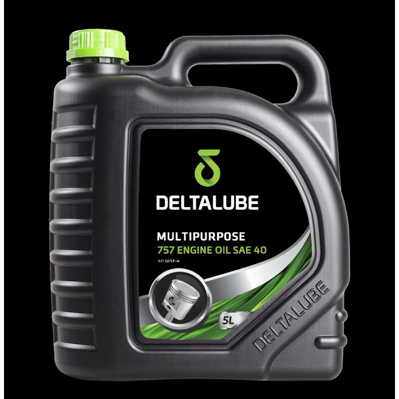 Oli Mesin Deltalube MULTIPURPOSE 757 ENGINE OIL SAE 40 API SJ/CF-4 Diesel 5L (5000ml) Original Asli 