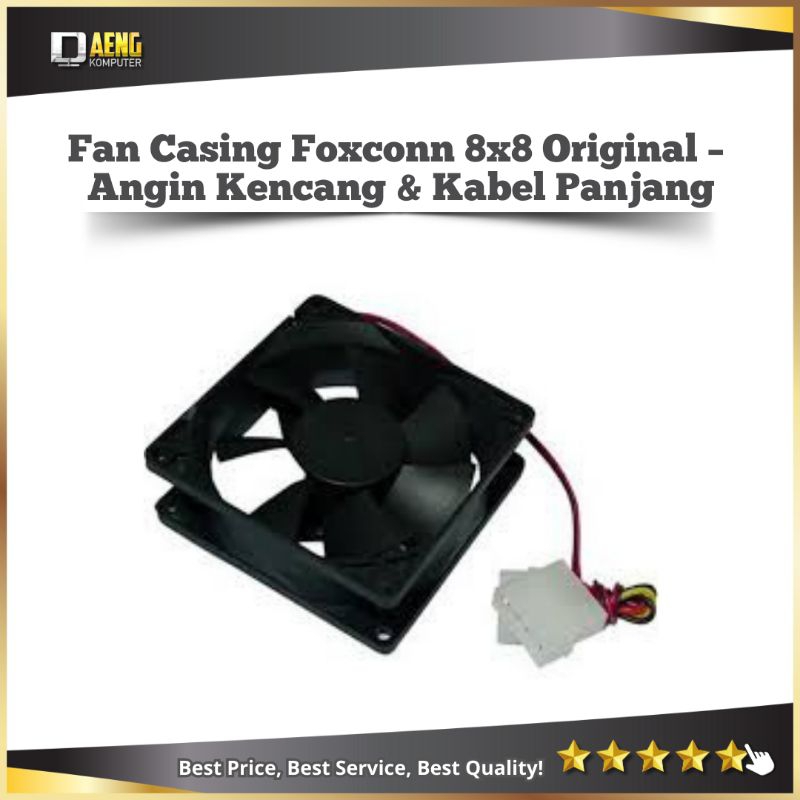 Fan Kesing original Merk Foxconn angin kenceng kabel panjang