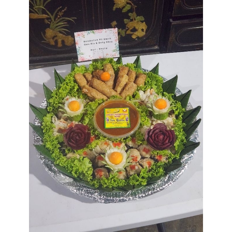 

order 1 hari sebelum hari H/mohon baca deskripsi/Dimsum Tampah/Dimsum Tempahan/tumpeng dimsum