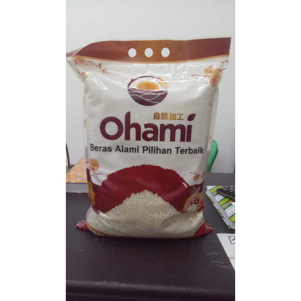 

BERAS OHAMI KEMASAN 5KG PREMIUM