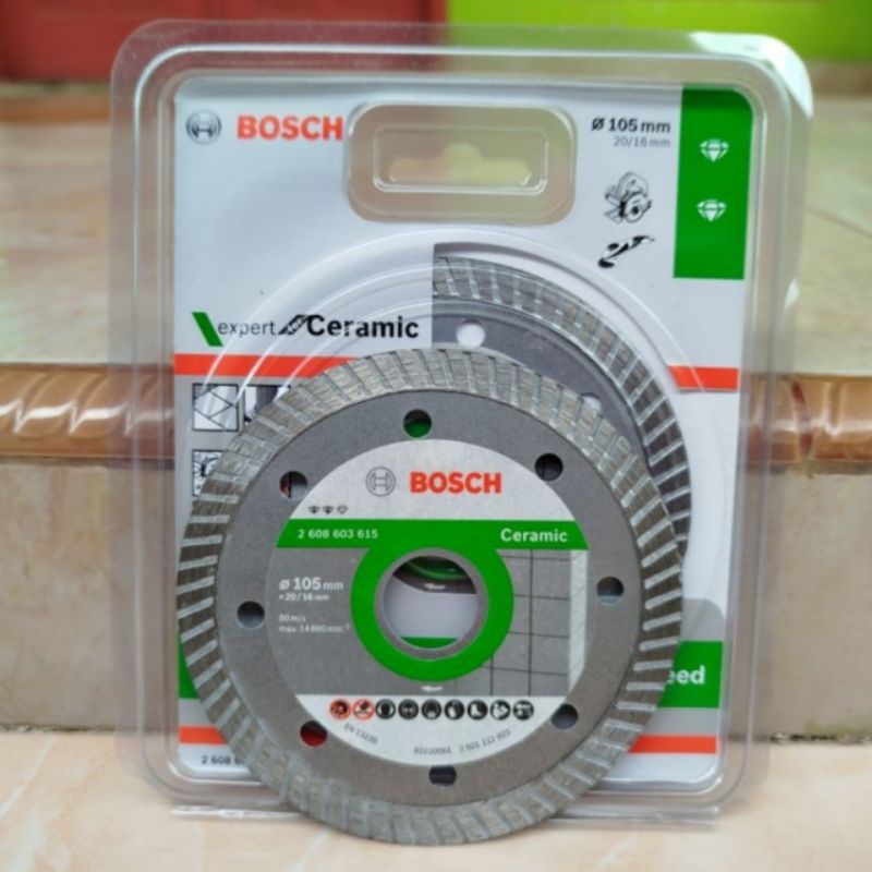 Mata Potong Keramik BOSCH Hijau Turbo/Mata Gerinda Potong 4" BOSCH