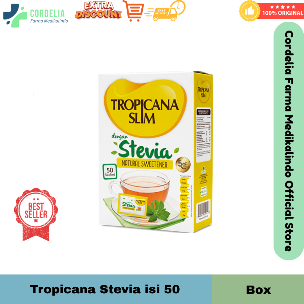 

Tropicana Stevia Isi 50