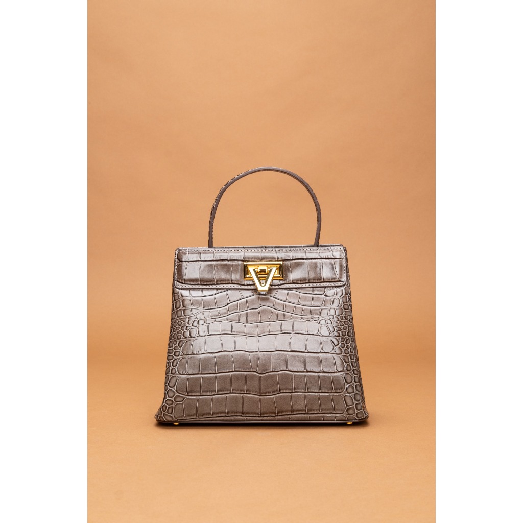 

Vone World Sarah Bag Mini Croco Stamp Charcoal
