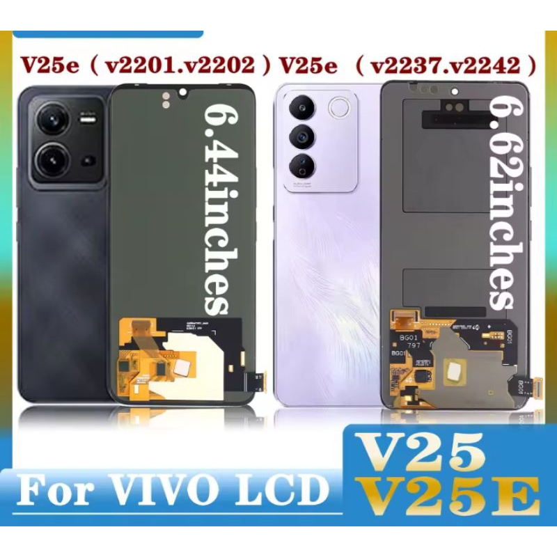 Lcd Fullset Frame Vivo V25 Vivo V25e V2201 V2237 Sudah Tes