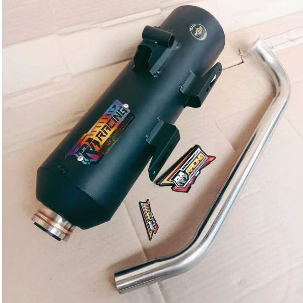 Knalpot Std Original RA-RACING Model SHIJIRO Vario 125 150 Beat Scoopy Mio N-max Lexi Fino X-Ride Xe