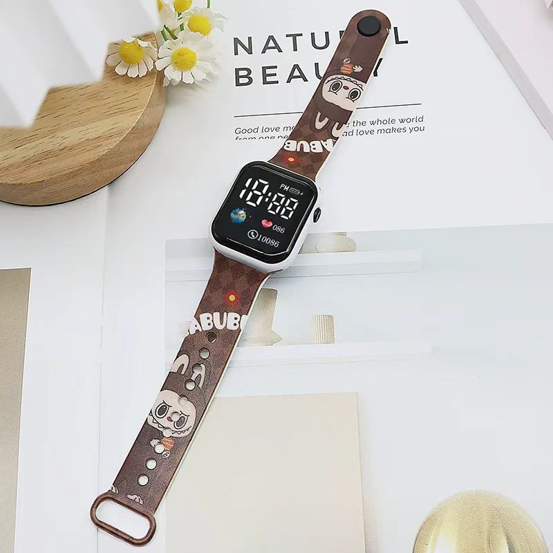 Smartwatch Anak Jam Tangan Modern Boneka Labubu Cewek Cowok