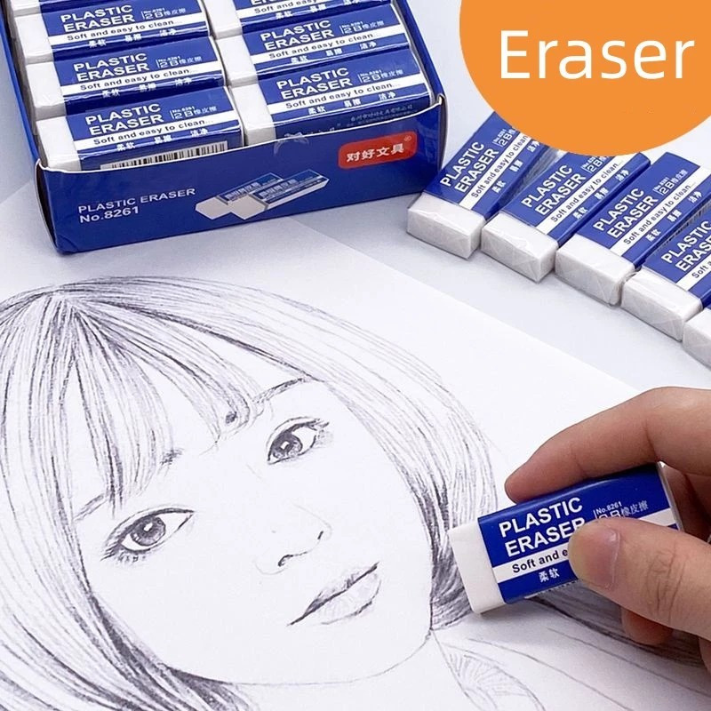 

Penghapus 2B Putih Lembut Eraser Soft and easy to clean