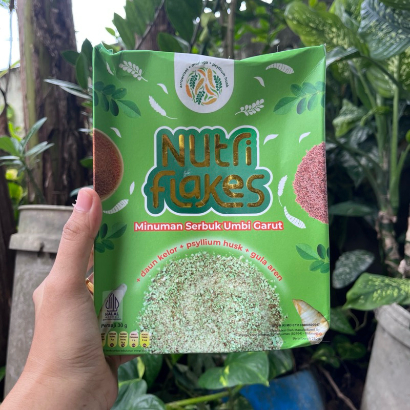 

BACA DESKRIPSI !!! Nutriflakes Minuman Serbuk Umbi Garut Box 280 Gram
