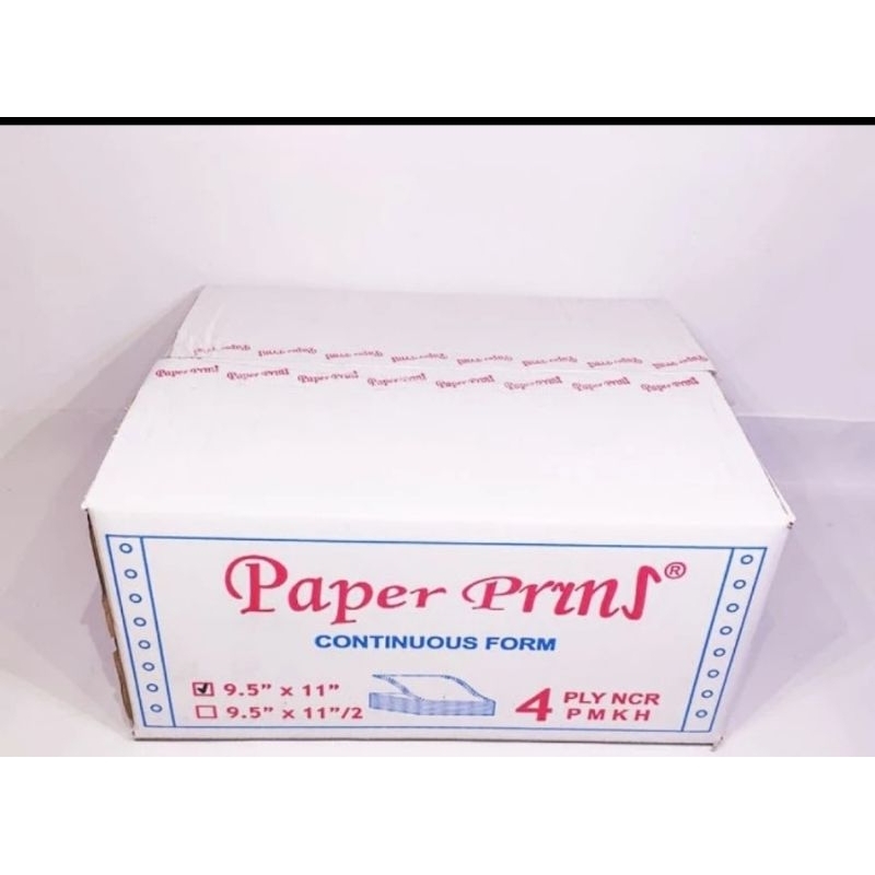 

kertas continuous form 4 ply 9.5x11
