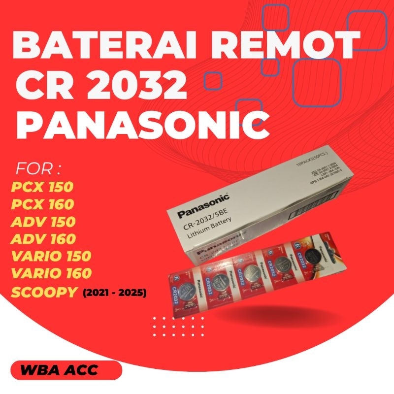 Baterai remot motor PCX 150 PCX 160