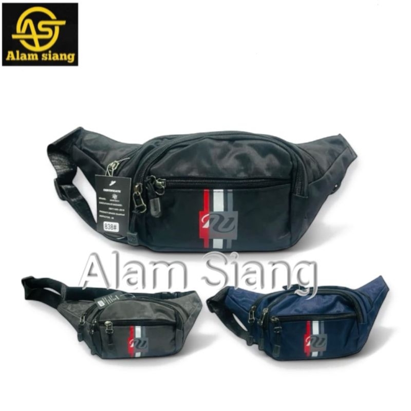 TAS SLEMPANG PRIA ANTI AIR / TAS PINGGANG PRIA
