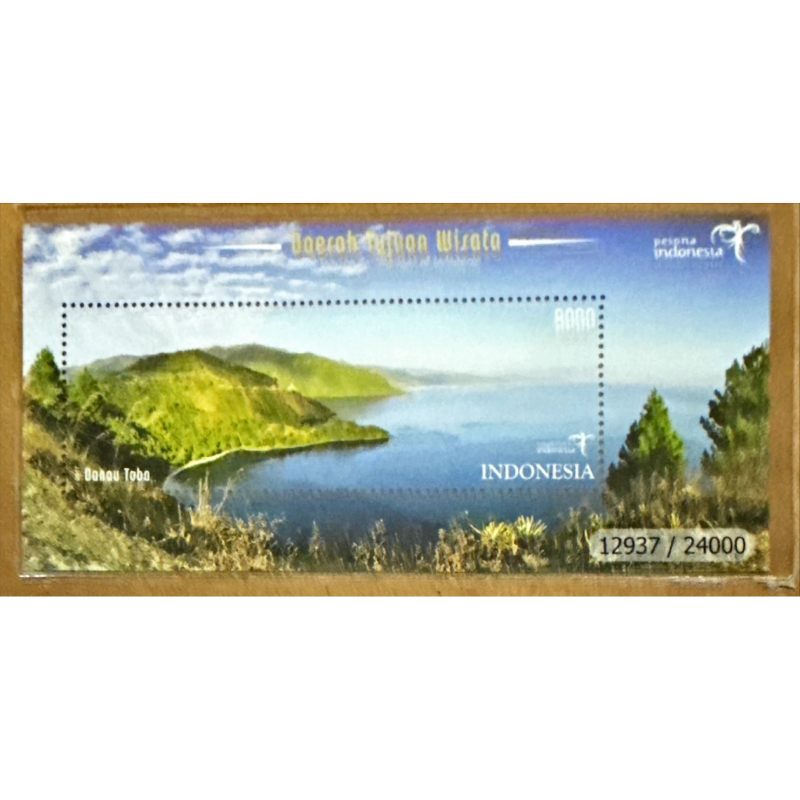 

(BB) PRANGKO INDONESIA 2017 SS DAERAH TUJUAN WISATA , DANAU TOBA. MNH.