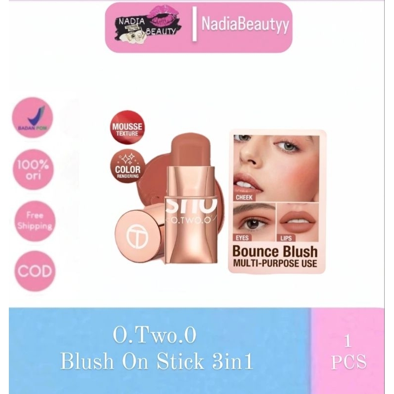 NadiaBeautyy - O.TWO.O Glow Colour Bounce Blush | O.TWO.O Blush On