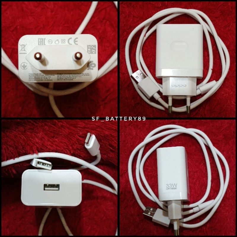 Charger Oppo 33w Original