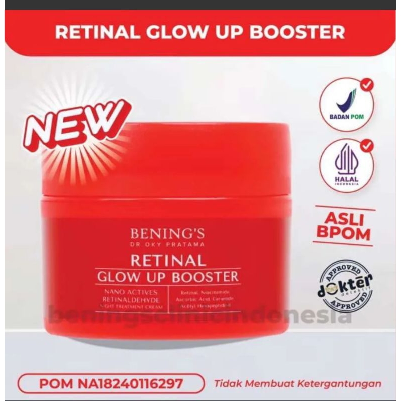 original retinal glow up booster bening's klinik