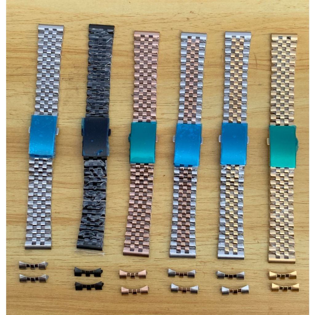 STRAP TALI JAM TANGAN RANTAI JUBILEE BRACELET 6067 2 FUNGSI LENGKAP