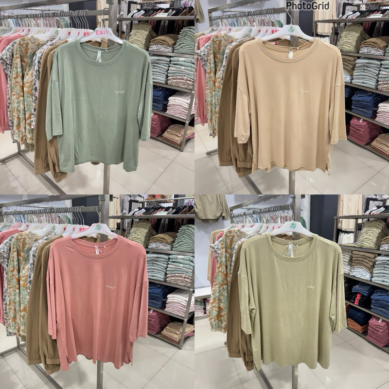 EXIT - SALE Kaos Blouse Wanita (S-XXL)