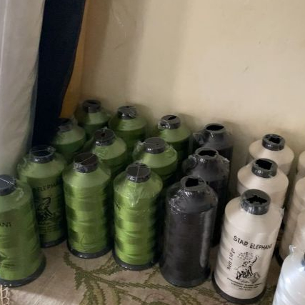 Benang Rayon Satuan (120gr) Benang Bordir Tahan Panas Untuk Kerancang/Benang Bordir Komputer/Benang 