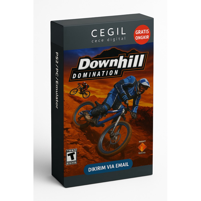 DOWNHILL DOMINTION Game PS2 Game Emulator PS2 bisa di PC, IOS plus emulator Beli 3 gratis 1