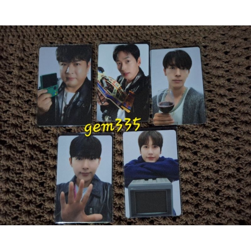 [OFFICIAL] PHOTOCARD SMTOWN FAMILY SUPER JUNIOR SHINDONG RYEOWOOK EUNHYUK DONGHAE KYUHYUN