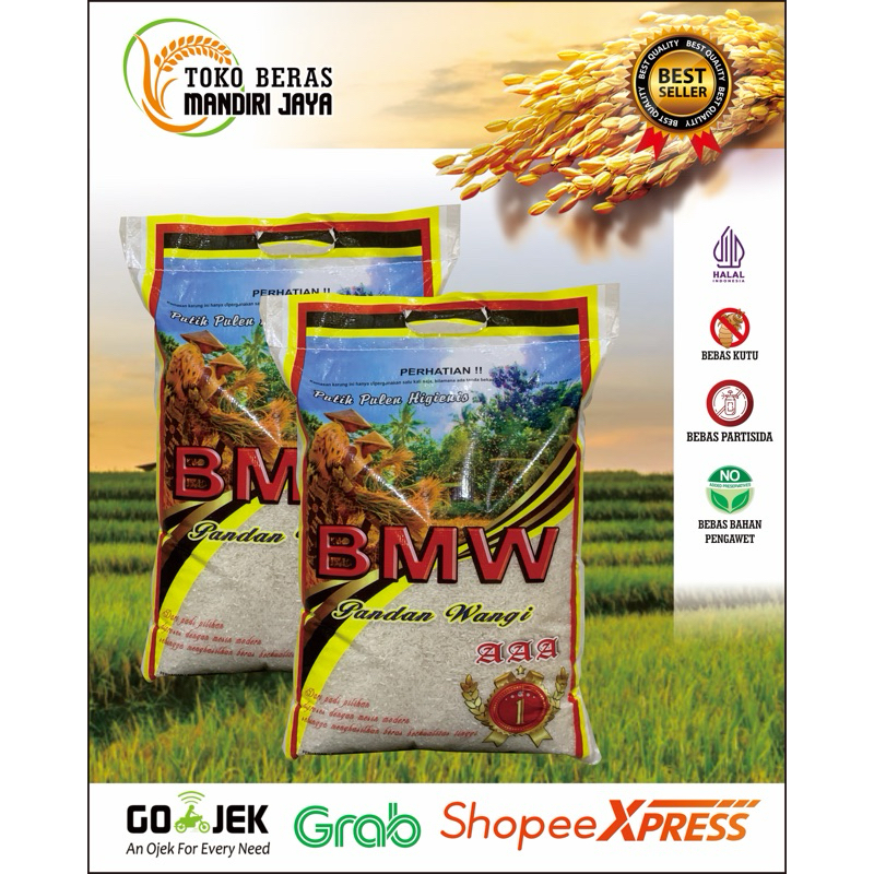 

BMW Pandan Wangi Super 5Kg 10Kg 20kg