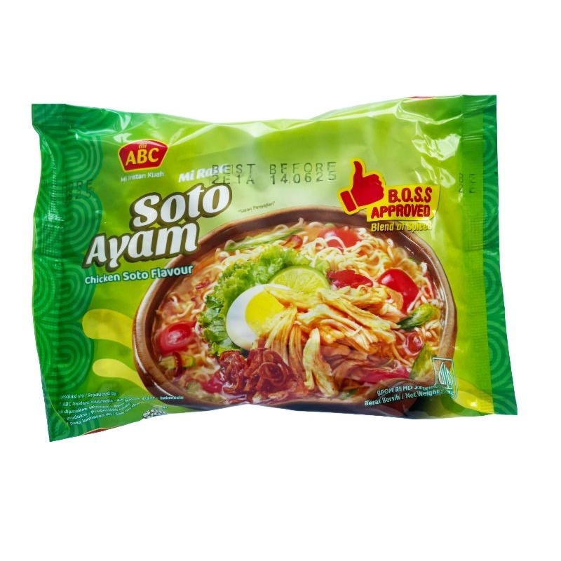 

ABC Mie Instan Soto 70g - 1 bks