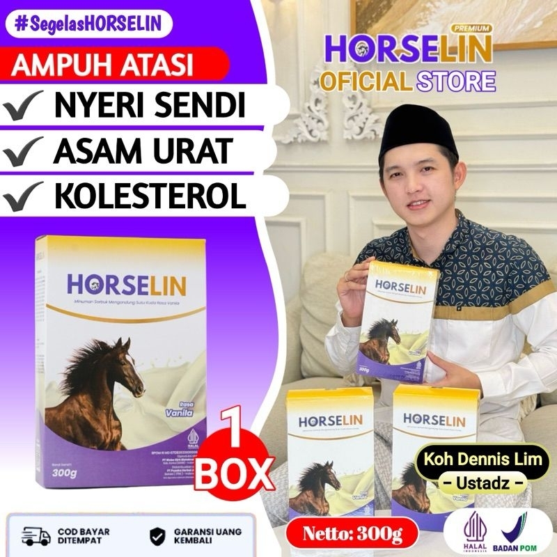 

Horselin Susu Kuda Premium Atasi Nyeri & Sendi