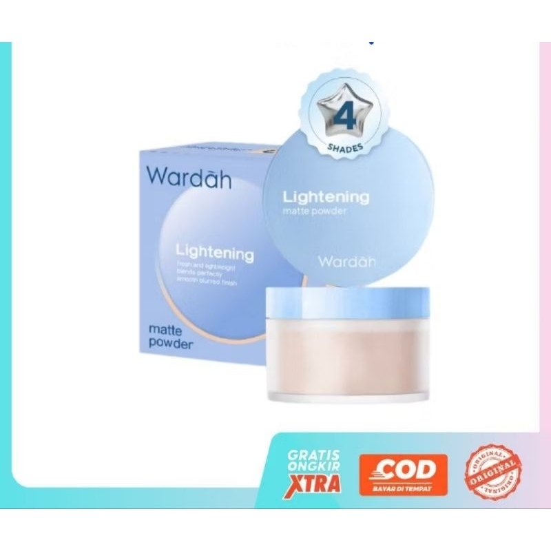 Bedak tabur wardah matte powder 02 Natural beige