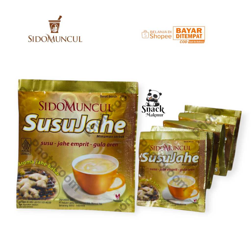 

SUSU JAHE SIDOMUNCUL RASA GULA AREN AROMA JAHE 1 RENCENG 10 PCS
