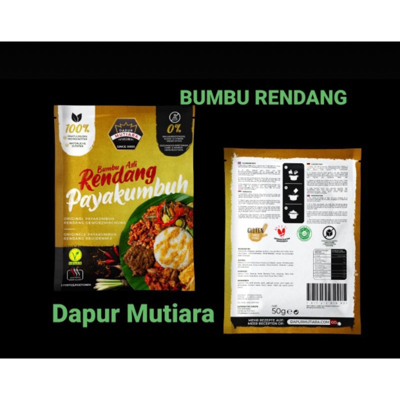

BUMBU RENDANG INSTAN