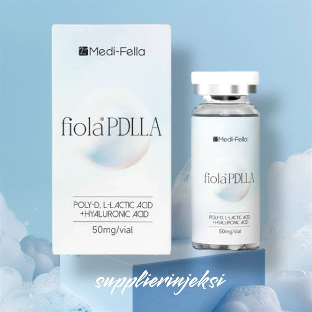 New  FIOLA PDLLA 50MG + HA Skinbooster Bio Collagen Stimulator                                      